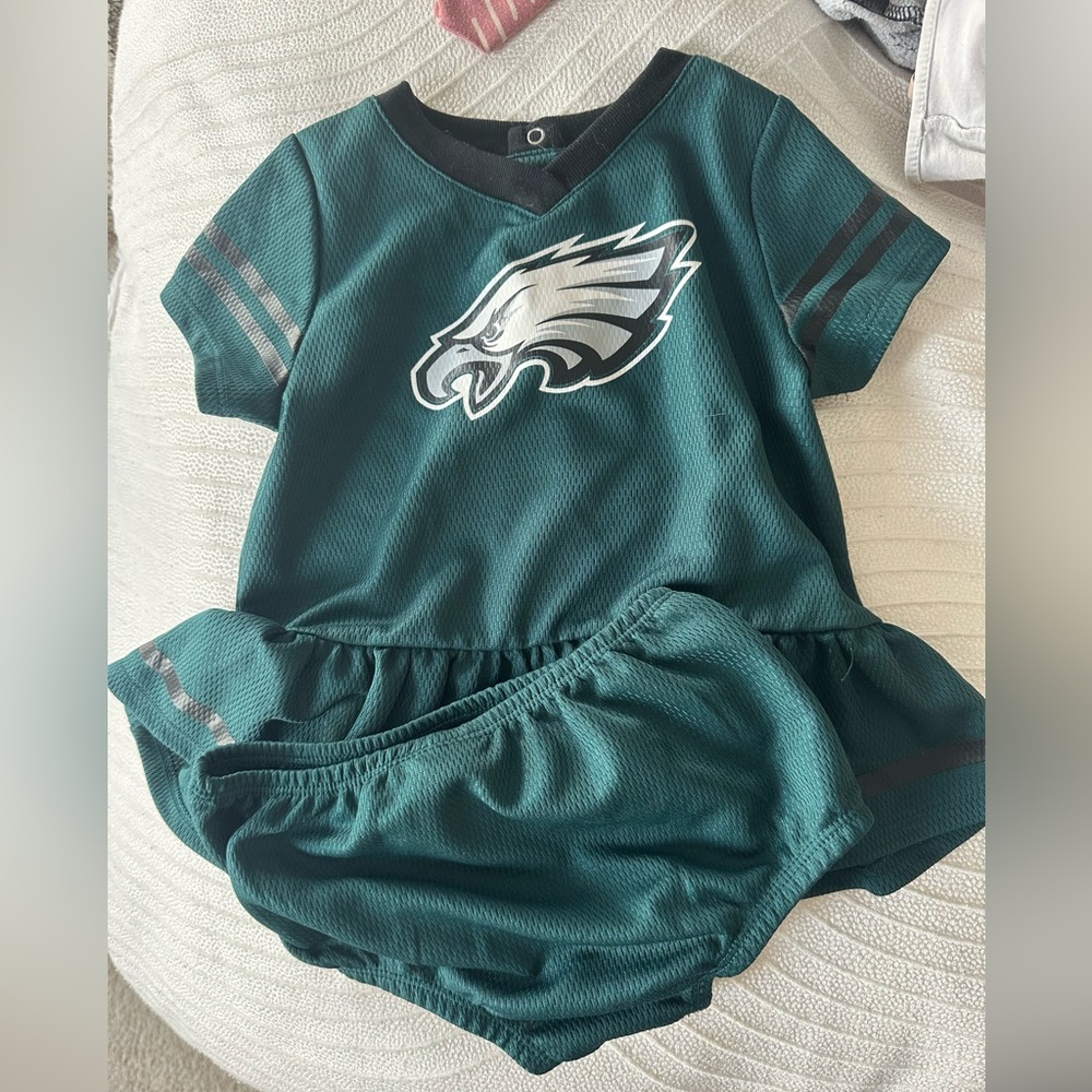 NFL Eagles Dress with Bloomers